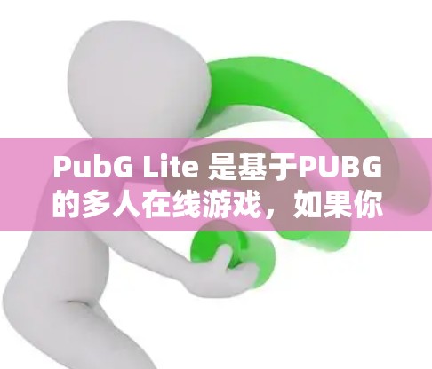 PubG Lite 是基于PUBG的多人在线游戏，如果你对 PubG Lite想快速提升技能或资源，可以通过以下几种方式获取免费加速器
