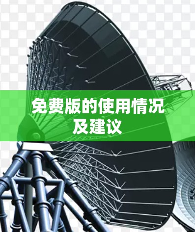 免费版的使用情况及建议