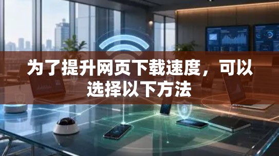 为了提升网页下载速度，可以选择以下方法