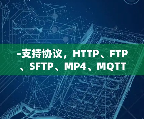 -支持协议，HTTP、FTP、SFTP、MP4、MQTT、TCP、UDP
