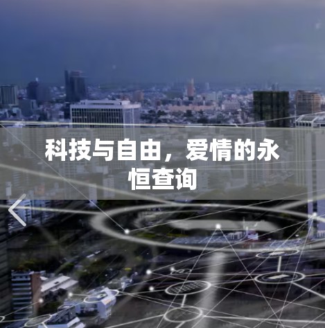 科技与自由,爱情的永恒查询 科技与自由,爱情的永恒查询