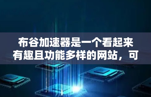 布谷加速器是一个看起来有趣且功能多样的网站，可能提供一些娱乐和创意上的服务，但并不具备实际的网络加速功能。以下是对它的简要分析