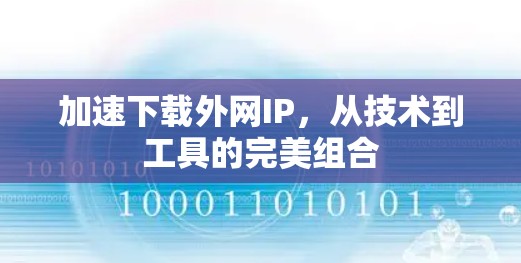 加速下载外网IP，从技术到工具的完美组合