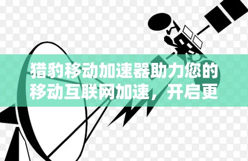 猎豹移动加速器助力您的移动互联网加速，开启更流畅的未来