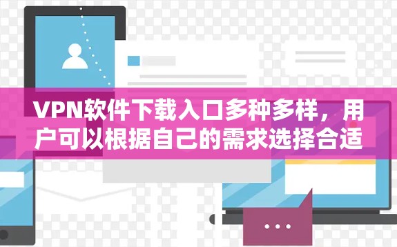 VPN软件下载入口多种多样，用户可以根据自己的需求选择合适的VPN软件进行下载。以下是几种常见的VPN软件推荐