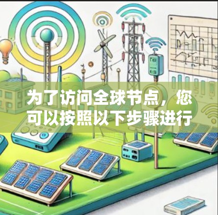 为了访问全球节点，您可以按照以下步骤进行
