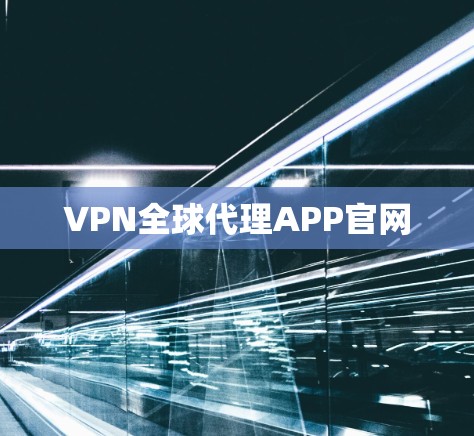 VPN全球代理APP官网