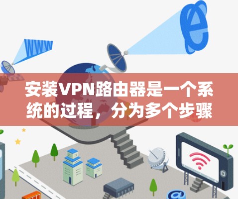 安装VPN路由器是一个系统的过程，分为多个步骤，涉及网络管理、路由器配置和VPN协议设置。以下是详细的步骤指南