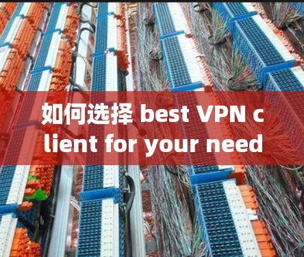 如何选择 best VPN client for your needs