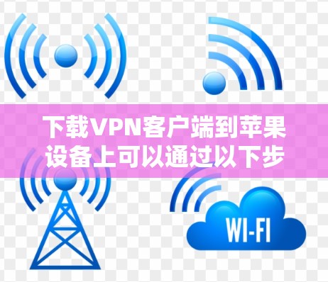 下载VPN客户端到苹果设备上可以通过以下步骤进行