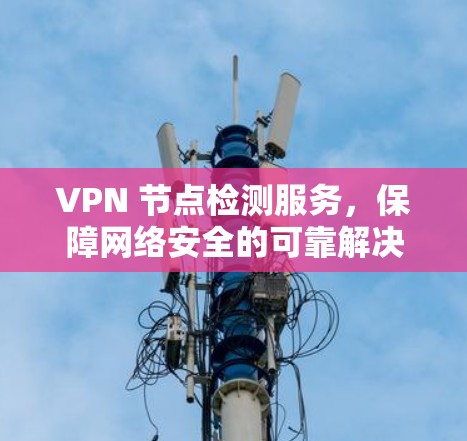 VPN 节点检测服务，保障网络安全的可靠解决方案