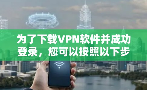 为了下载VPN软件并成功登录，您可以按照以下步骤操作
